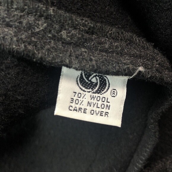 Vintage Mackintosh Wool Hooded Jacket L Cottagecore Boho Hippie Minimalist USA - Picture 12 of 13